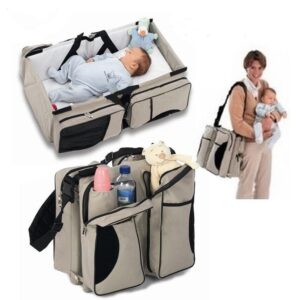Baby bag and bed 2 in 1
