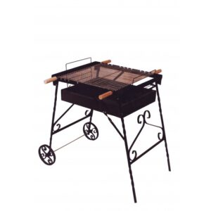 Charcoal grill for small gardens