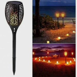 LED Solar Torch Light