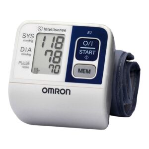 One-button blood pressure monitor